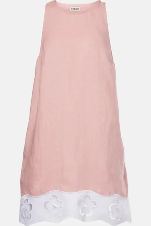 Staud Mika linen minidress