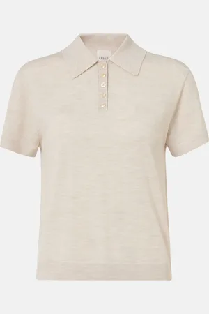 Leset James wool polo shirt