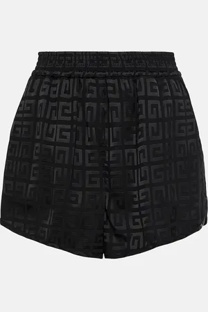 Givenchy 4G zip-detail jacquard shorts