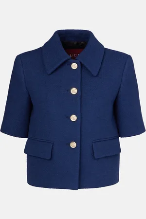 Gucci Cotton-blend tweed jacket
