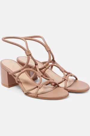 Gianvito Rossi Cage 60 leather sandals