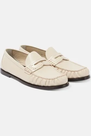 Saint Laurent Laurent leather penny loafers