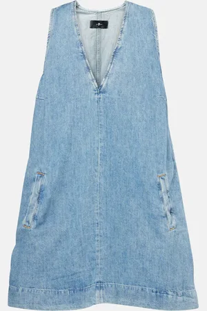 7 for all Mankind Denim minidress
