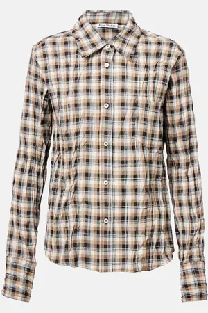 Acne Studios Logo check shirt