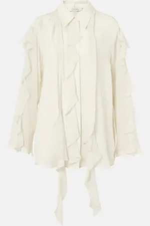 Dorothee Schumacher Ruffled silk shirt