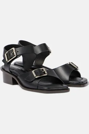 LEMAIRE Leather sandals