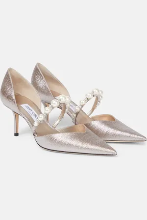 Jimmy Choo Aurelie 65 embellished glitter pumps