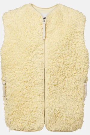 Jil Sander Faux fur vest