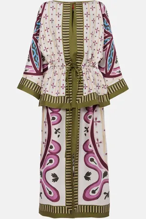 La DoubleJ Apericena printed silk dress