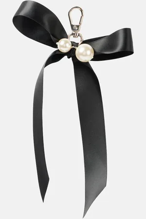 Simone Rocha Faux pearl-embellished keychain