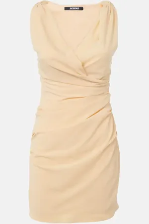 Jacquemus Rita ruched minidress