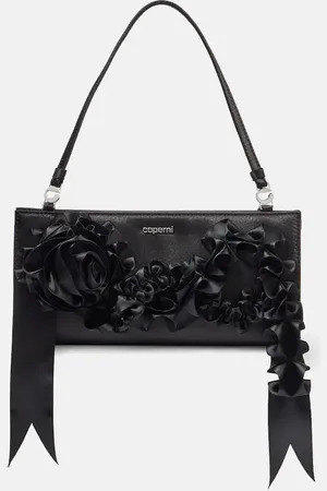 COPERNI Logo satin clutch