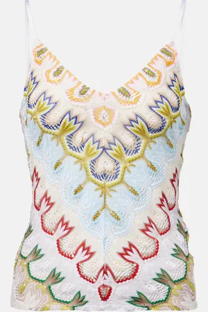 Missoni Embroidered tank top