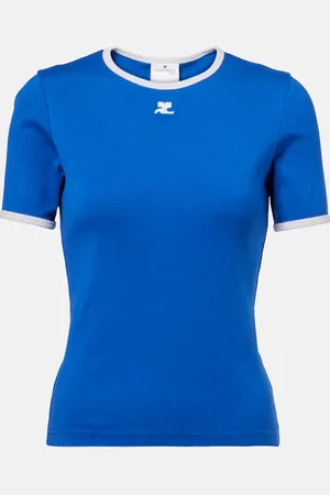 Courrèges CourrÃ¨ges Heritage cotton jersey T-shirt