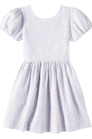 Ralph Lauren Striped floral cotton dress