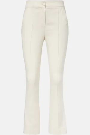 VERONICA BEARD Kimra cotton-blend cropped straight pants