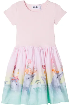 Molo Cissa printed cotton-blend dress