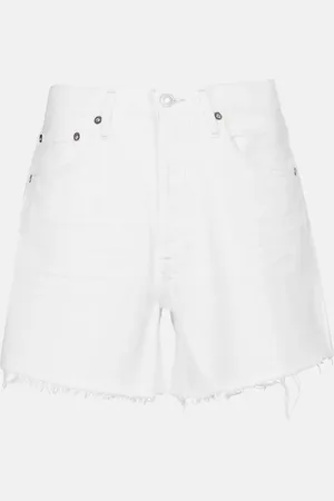 AGOLDE Parker mid-rise denim shorts