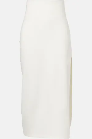 Leset Rio jersey midi skirt