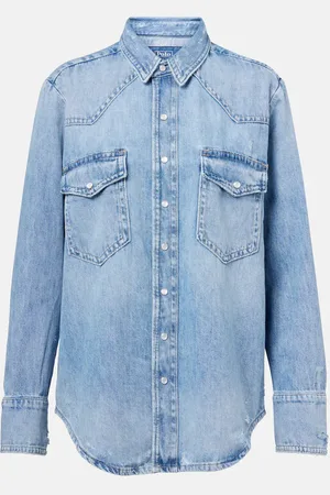 Ralph Lauren Embroidered denim shirt