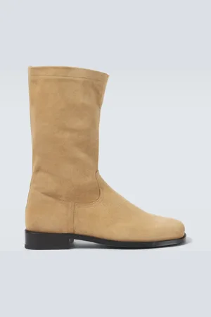 LEMAIRE Soft Workwear suede ankle boots