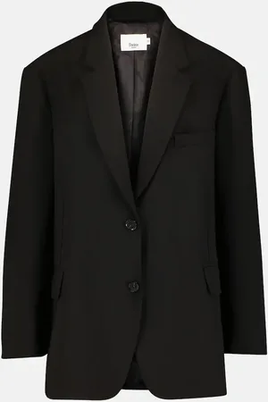 The Frankie Shop Bea twill blazer