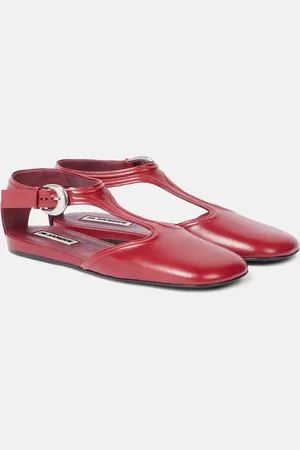 Jil Sander Leather flats