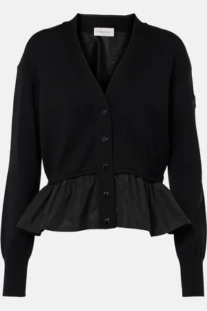 Moncler Cotton, cashmere and silk cardigan