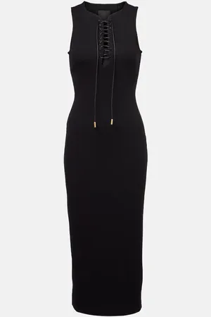 Givenchy Ribbed-knit cotton midi dress
