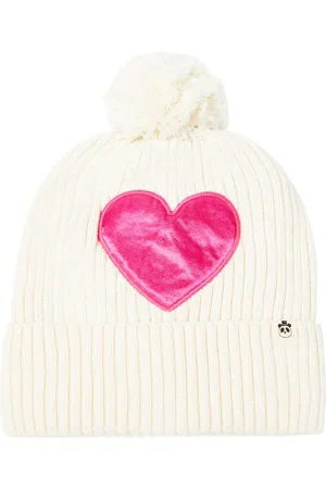Mini Rodini Embroidered rib-knit cotton beanie