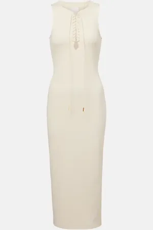 Givenchy Ribbed-knit cotton midi dress
