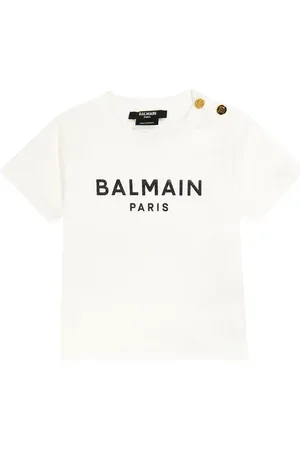 Balmain Baby logo printed T-shirt