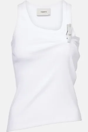 COPERNI Washing Clip cotton jersey tank top