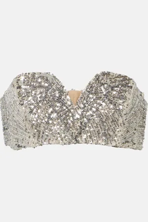 Blazé Milano BlazÃ© Milano Lady Soul Clyde sequined bandeau top