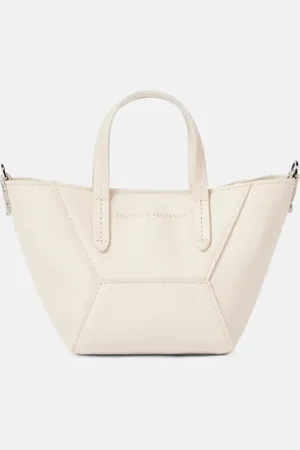 Brunello Cucinelli BC Duo Mini leather tote bag