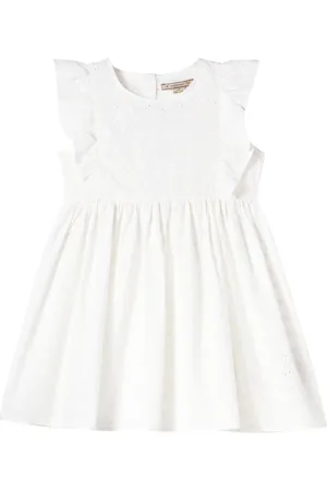 Konges Sløjd Konges SlÃ¸jd Lacey ruffled cotton dress