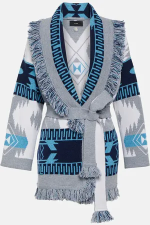 Alanui Icon jacquard cashmere cardigan
