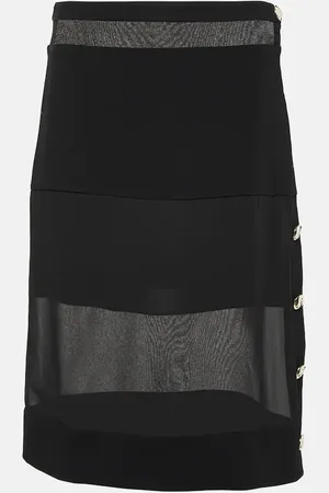 Proenza Schouler Technical chiffon midi skirt