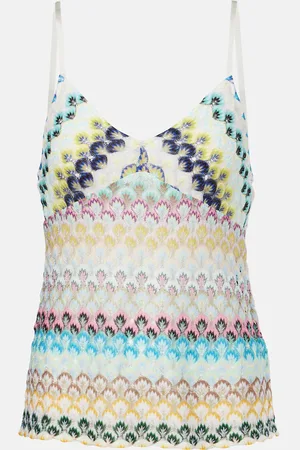 Missoni Crochet tank top