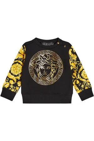 VERSACE Baby Medusa printed cotton sweatshirt