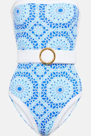 ALEXANDRA MIRO Whitney belted swimsuit