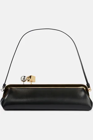 Jacquemus Salon leather clutch