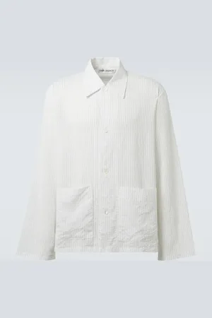 OUR LEGACY Haven striped overshirt