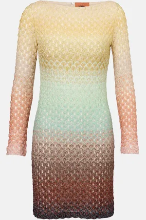 Missoni Dyed lamÃ© minidress