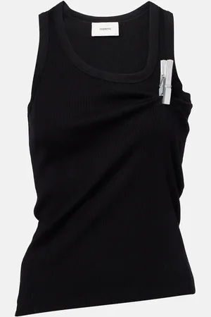 COPERNI Washing Clip cotton jersey tank top