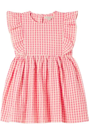 Konges Sløjd Konges SlÃ¸jd Kim gingham cotton seersucker dress