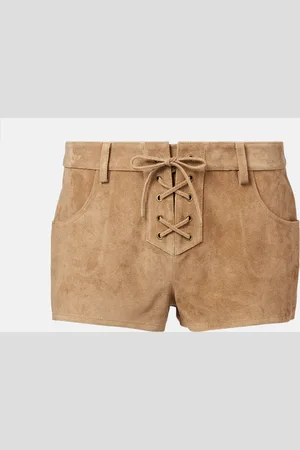 Isabel Marant Delma low-rise suede shorts
