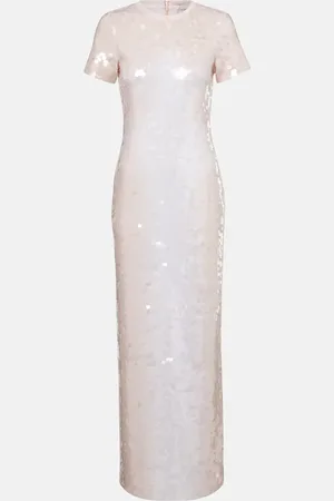 Sportmax Sequined jersey maxi dress