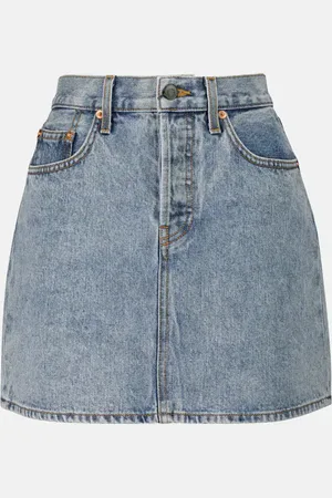 WARDROBE.NYC Mini denim skirt