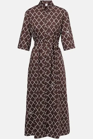 Max Mara Daniel printed cotton shirt dress